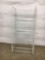 White Coated Wire Shelving Unit