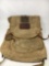 Boy Scouts of America National Council Canvas Backpack with 50 Miler Award Leather Patch