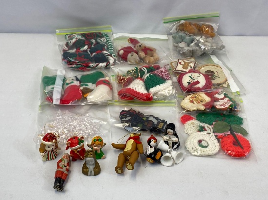 Grouping of Christmas Ornaments