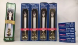 5 Candle Lamps and 4 Boxes of Replacement Bulbs, All New in Boxes