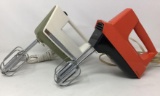 Hamilton Beach Mixette and JCPenney Hand Mixers