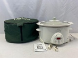 Rival Crock Pot with Carrier & Instructions