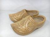 Beautifully Carved Wooden Clogs