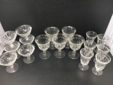 Fostoria Glass Stemware- 17 Pieces