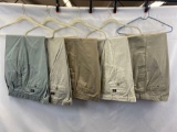 5 Pairs of Men's Pants, Mostly Dockers