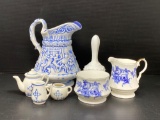 Blue & White China and Pottery Pieces