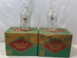 2 Cases of Diamond Spring Glass 1/2 Gallon Water Bottles