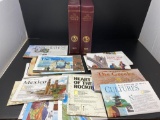 2 Cased Sets of National Geographic Maps