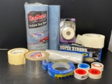 Shop Towels, Various Kinds of Tapes and Trash Bags