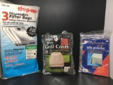 Shop-Vac Disposable Filter Bags, Grill Cover and Table Protector