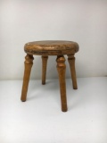 Oak 3-Legged Stool