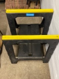 Pair of Companion Saw Horse Stands