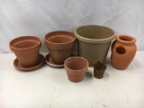 Terra Cotta & Plastic Planters