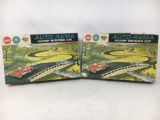 2 Gilbert American Flyer Auto-Rama Hump Bridge Kits No. 193, with Original Boxes