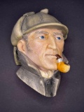 Bosson's Sir Arthur Conan Doyle's Character Study Wall Head, Sherlock Holmes, No. 146