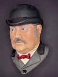 Bosson's Sir Arthur Conan Doyle's Character Study Wall Head, Doctor Watson, No. 147