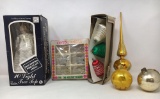 Angel Tree Topper and Christmas Ornaments