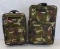 2 Pieces of Rockland Camouflage Luggage