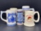 5 Open Ceramic Mugs
