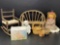 Rustic Type Stick Craft Doll Chairs and more.