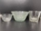 3 Glass Serving and Ice Bowls