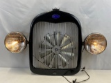 Antique Auto, Ford Grill & Lights Fan