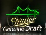 Vintage Miller Genuine Draft Neon Sign