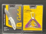 NEW Cabela's Folding Knife and Multitool- Both New in Packaging
