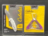 NEW Cabela's Folding Knife and Multitool- Both New in Packaging