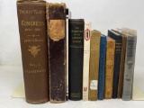 Hard Back Books- Many Lincoln Related, Late 1800's Era