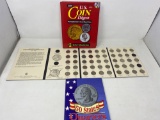 U.S. Coin Digest, U.S. State Quarters Book with Coins, Empty State Quarter Folder