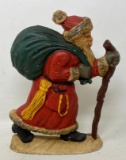 Cast Iron Santa with Bag Doorstop