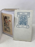 Album with Vintage Greeting Cards and Booklet 