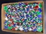 Large Lot of Poker Chips