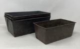 Vintage Tin Loaf Pans