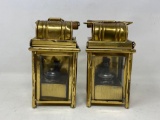 Antique Brass Oil Lanterns