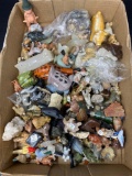 Lot of Stone & Pottery Animals