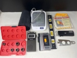 Socket Set, Blood Pressure Set, Level, Panasonic Records, Mini-Blind Cleaner, Illuminated Microscope