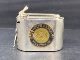 Metal Antique Coin Bank- People's Bank, Steelton PA