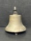 Antique Vintage Cast Brass Bell, Boat Bell