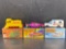 3 Vintage Matchbox by Lesney Cars in Original Boxes