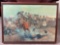 Print on Canvas Wild West Scene by Charles Russell