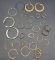 Hoop Earrings Lot