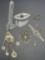 Silver Tone Jewelry Lot