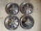 Set of 4 Hubcaps- Fit 1964 Corvette