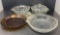 Anchor Hocking & Pyrex Glassware- Pie Plates, Lidded & Open Casseroles and Juicer
