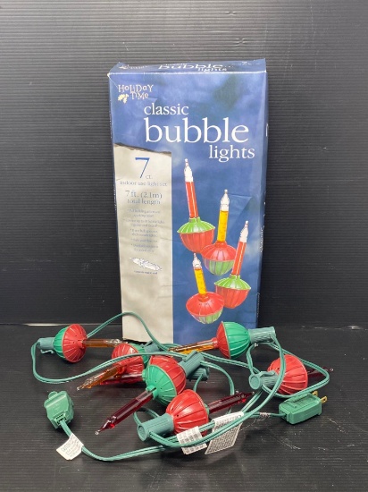 Classic Bubble Lights with Box