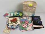 Grouping of Gift Bags, Tissue Paper