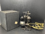 Antique Vintage Westinghouse Movie Projector with Case