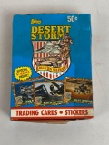 Topps Desert Storm Trading Cards- New Packs in Larger Box